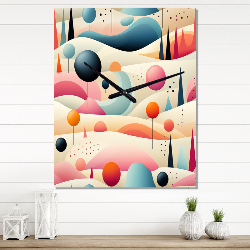 Jameia - Horloge murale moderne, Moyen