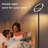 Fimei Saturn Ring LED Floor Lamp – Modern Steel Torchiere Standing Lamp with Remote & Touch Control-849060180