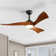 52" 3 - Blade LED Standard Ceiling Fan with Remote Control and Light Kit Included