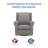 Reston Nursery Glider Swivel Rocker Chair-41170568