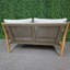 MIMO Outdoor Solid Wood Sofa with Cushions-123680140