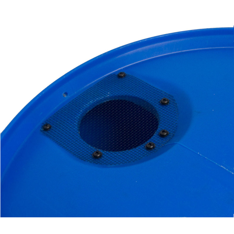 Good Ideas 55 Gallons Plastic Drainable Rain Barrel