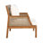 Rockmaster Outdoor Acacia Wood Club Chairs With Cushions