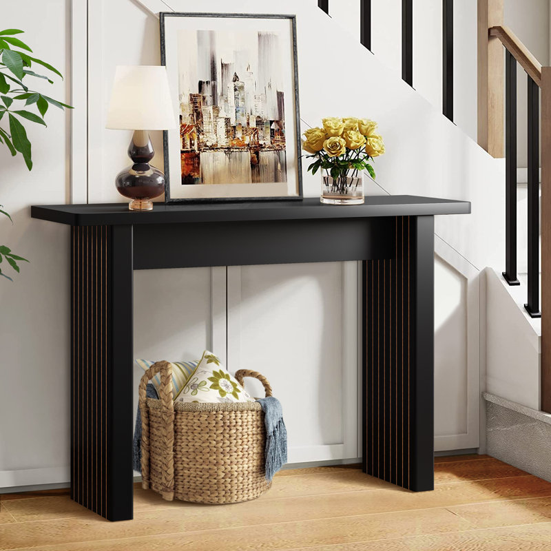 43.31'' Console Table, Black