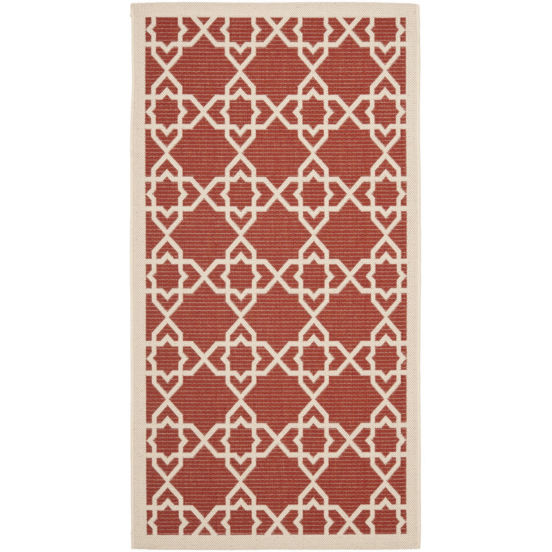 Dirks Performance Geometric Indoor/Outdoor Area Rug, Rectangle 6'7" x 9'6"