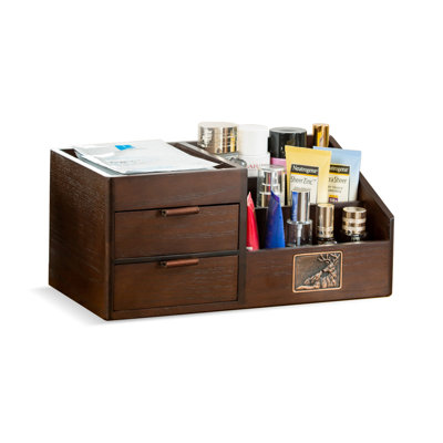 Organisateur de maquillage pour coiffeuse, organisateur de comptoir avec tiroirs