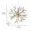 Arbre 96 lumières Starburst