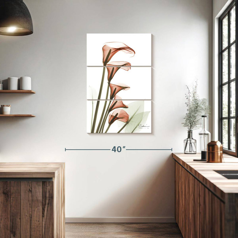 Harnek lys Calla ascendant, H 38 po x l 24 po