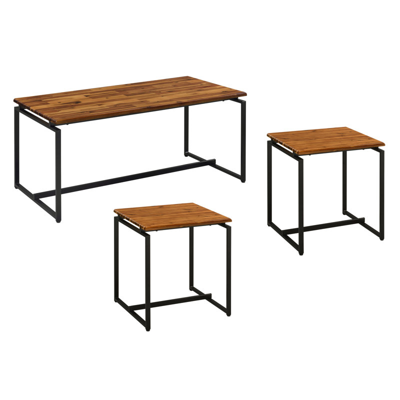 Ensemble occasionnel avec base à tréteaux, Black