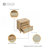 Sheridan 22" Nightstand In Natural (1-Drawer)-1783243497
