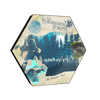 Impression sur bois Harry Potter (The Forbidden Forest) Harry Potter
