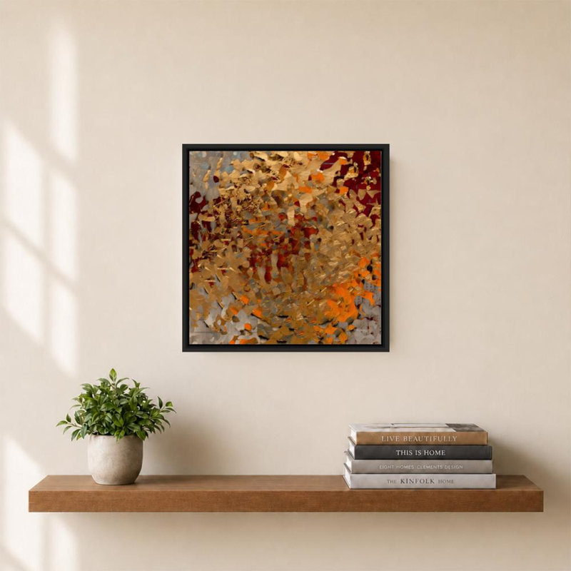 «Psalm 34:18 Close to the Broken» par Mark Lawrence - impression sur toile, 28" H x 28" W, Black