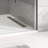 60" W X 74" H  Sliding Frameless Shower Door With Clear Tempered Glass-114764603