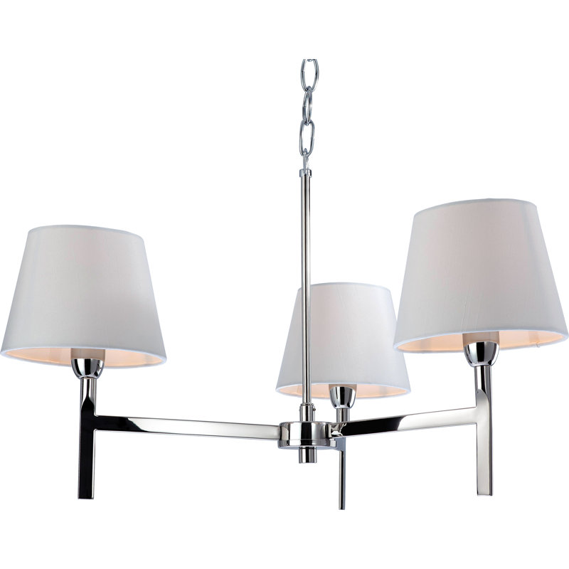 Transition Fabric Mini Chandelier