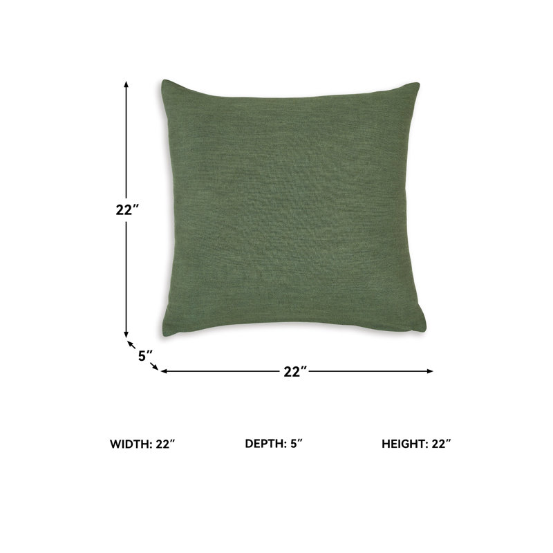 Coussin Zetzaf, Vert
