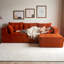 Canapé modulaire en velours côtelé Boneless-810145833