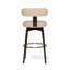 Clermont Upholstered Stool with Metal Frame-1045718877-1045718879