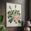 «Pink Floral Mix II», reproduction encadrée - bois massif-1924169862