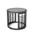 Table d'appoint attrayante de 18,75 po de profondeur x l 16,07 po de hauteur, 11,9 lb de table, 18,75 po et 16,07 po de hauteur-1152888046