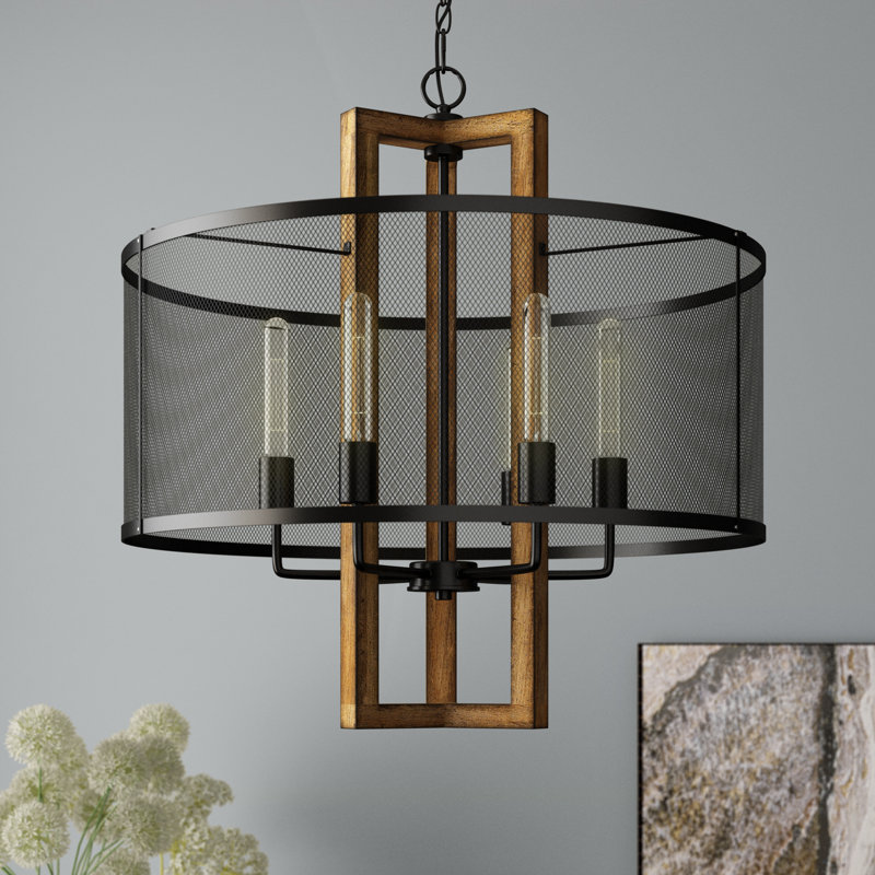 Eaton 6 - Light Drum Chandelier