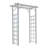 Garik 57 W x 22 D Polyvinyl Chloride (PVC) Arbor-2112677115