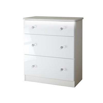Fully Assembled Bonaccord 3 Drawer Chest