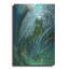 Art mural en métal Beachcrest Home ™ «Turquoise Splash One» par Steve Hunziker-2001697730