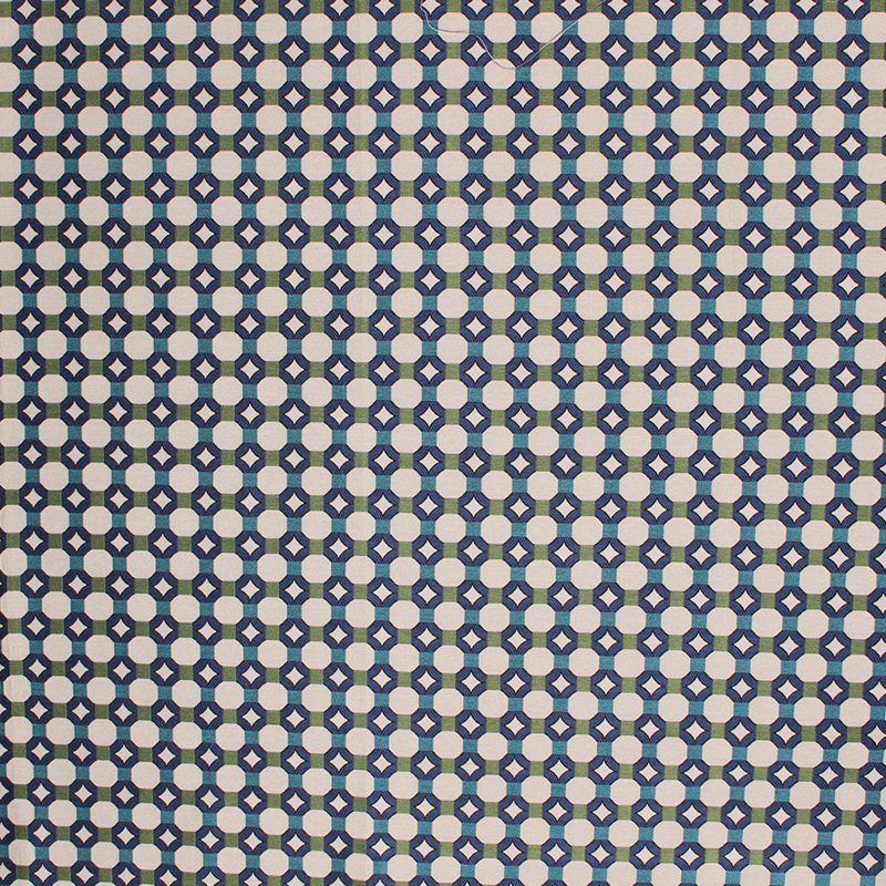 Prive Inner Circle Fabric, Blue Spruce