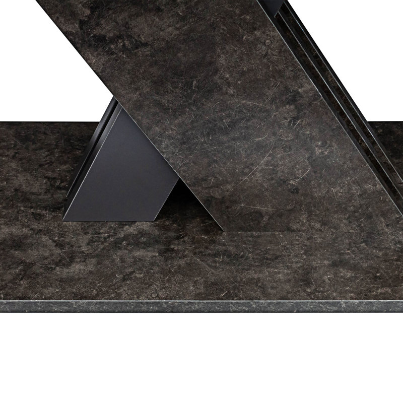 Multifunctional Extendable Console Table, Black