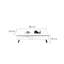 Table basse rectangulaire supercristalline-1404970831