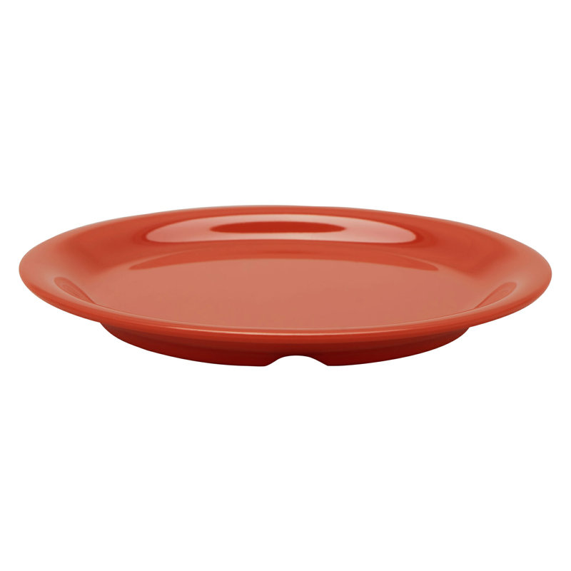 Assiette à dessert de qualité commerciale, 6,5 po, (ensemble de 12), Orange