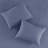 Full/queen Navy 3 Piece Quilt - Microfiber, Cotton Fill, Reversible, Improves Bedding Hygiene And Appearance Reversible For Enhances Durability