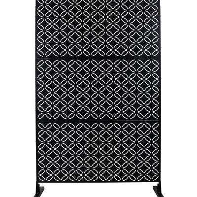 Écran d'intimité intérieur extérieur en métal - H 76 po l 76 po.