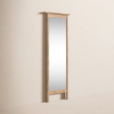 Goodall Wood Rectangle Floor Mirror