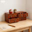 Desktop Organizer 4 Stackable 6-Drawer Organizers Wood Desktop Organizer
