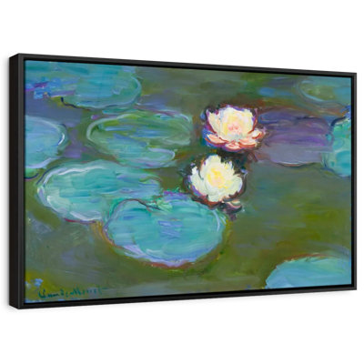 Nympheas 1897-1898 Canvas Print