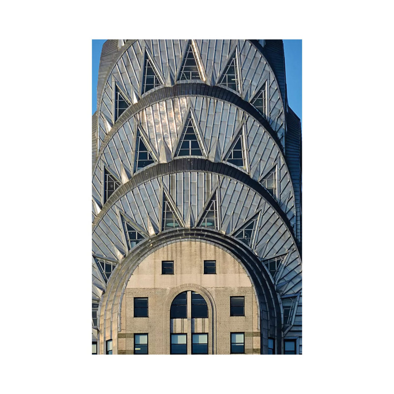 Chrysler Building - Wrapped Canvas Print, 20.32 cm H x 30.48 cm W