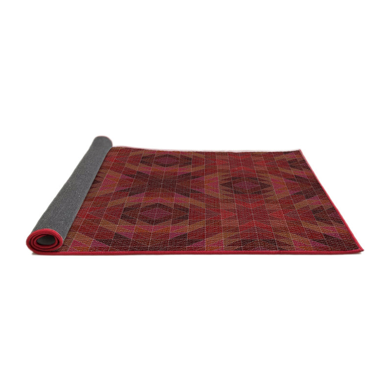 Geometric Indoor Rug, Round 5'