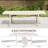 97.2"L Extendable Aluminum Outdoor Dining Table-144951788