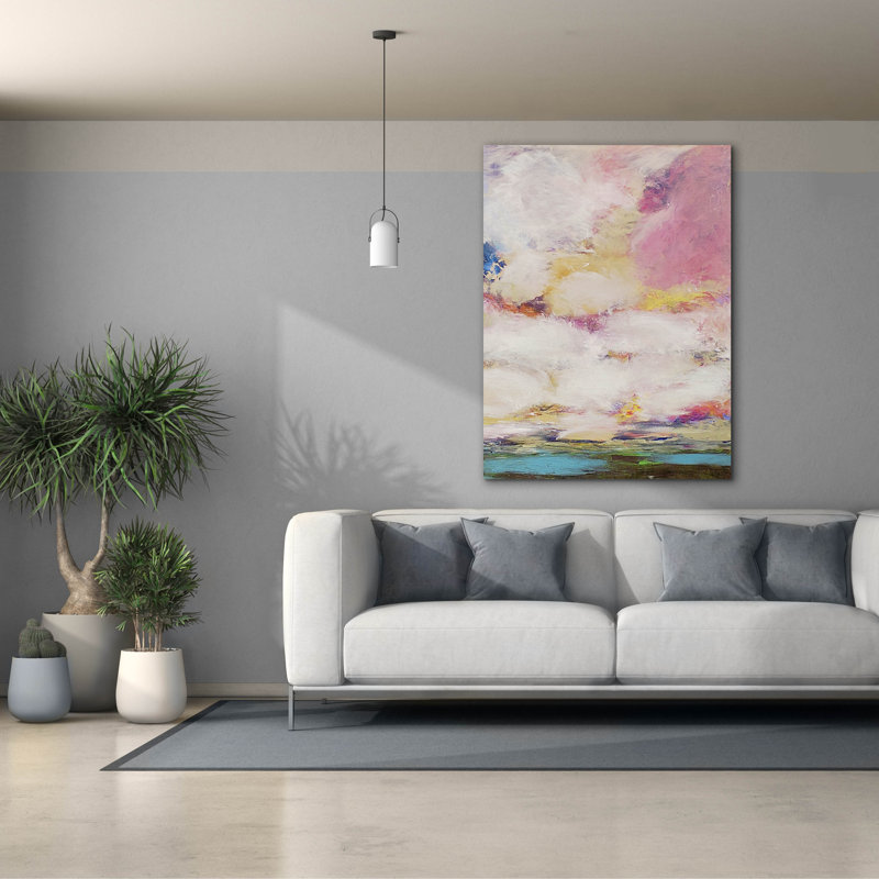  «Long Way 2» par Allan Friedlander, art mural sur toile, 40 po x 54 po, H 54 po x l 40 po