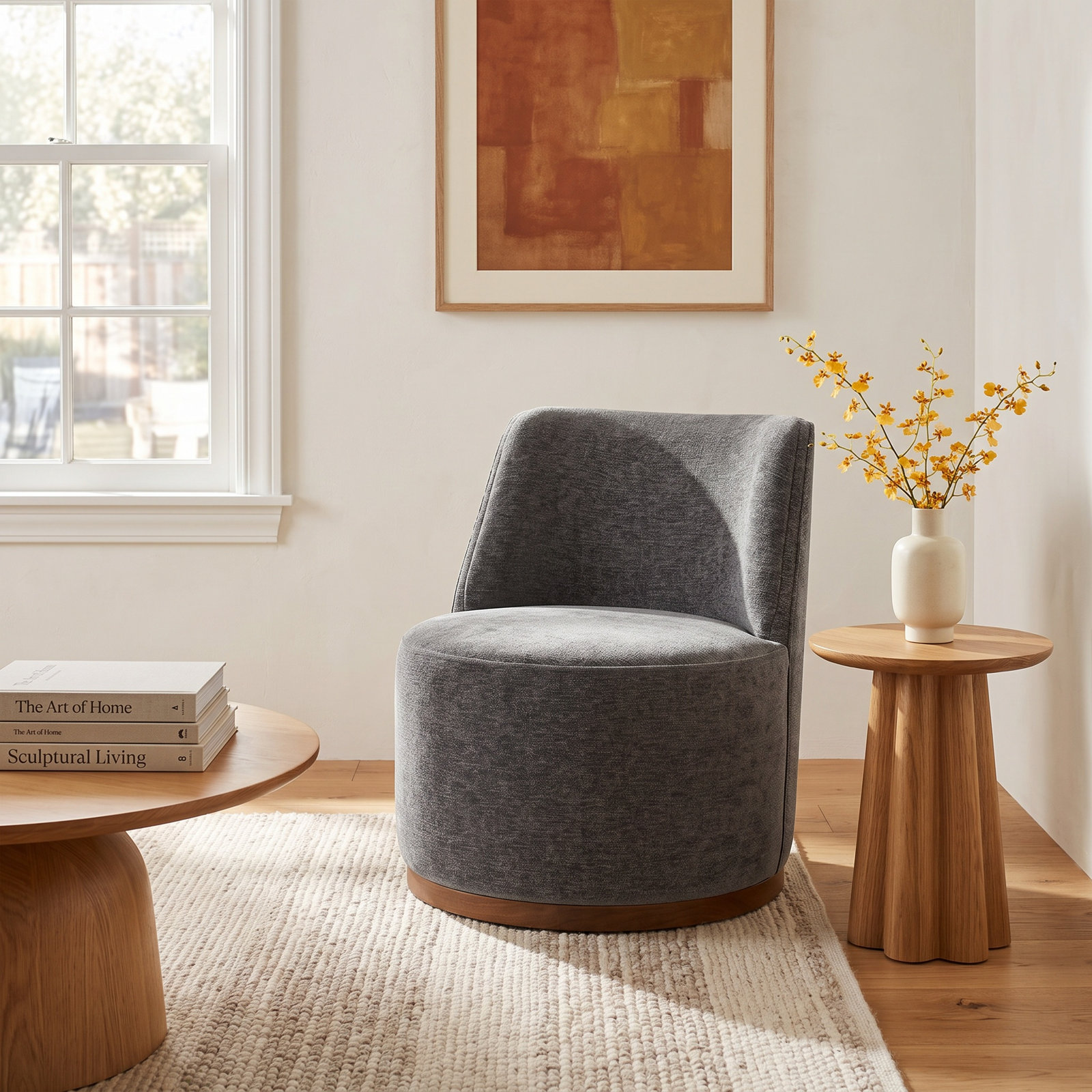 Brooks Swivel Accent Chair
