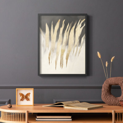 Paysages de la série Lxxl III - reproduction encadrée de qualité supérieure - prête à être accrochée - aucun clou requis