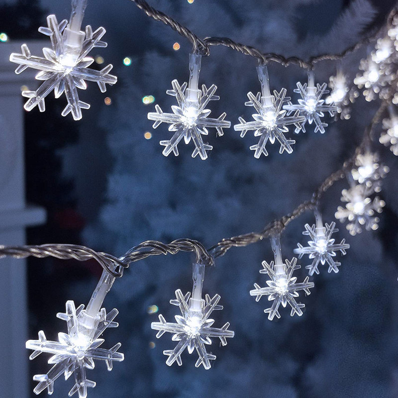 Guirlande lumineuse 9,8 pi 20 DEL Cedrik, Blanc