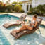 Ensemble de 2 chaises longues pliantes HDPE-126552655