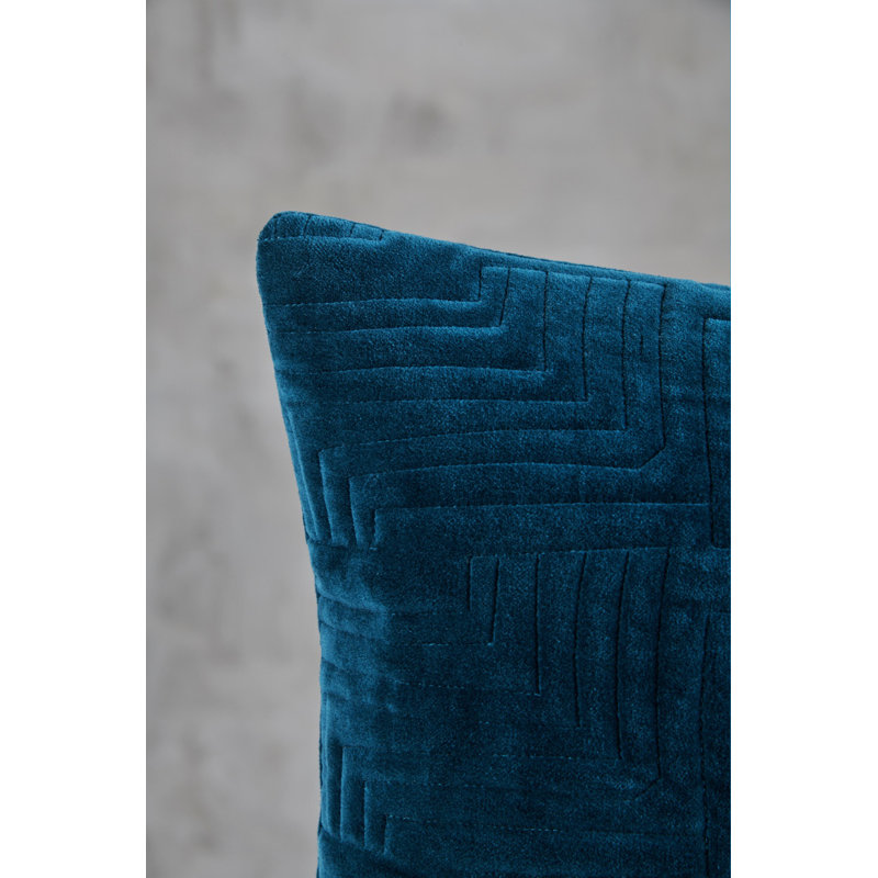 Square Throw Cushion, Blue
