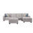 Glendalis Upholstered L-Shaped Sectional Reversible-843225260