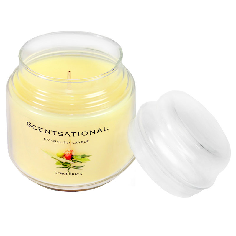 Bougie au soja naturel