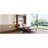 Full Size Murphy Bed With Foldable Desk – Space Saving Wall Bed - Walnut & Gray-926910073