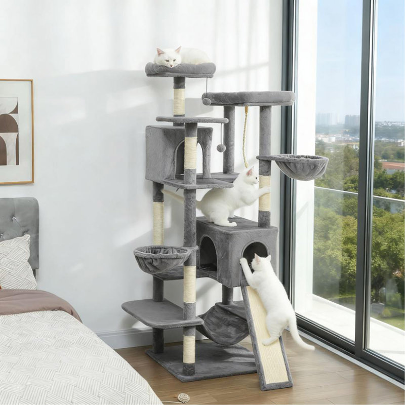Arbre à chat multi-niveaux 69 po