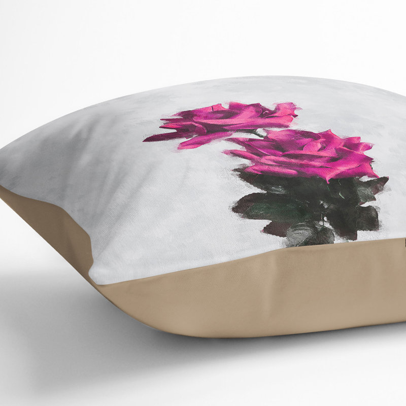Square Throw Cushion, 55cm H x 55cm W x 20cm D, Stone